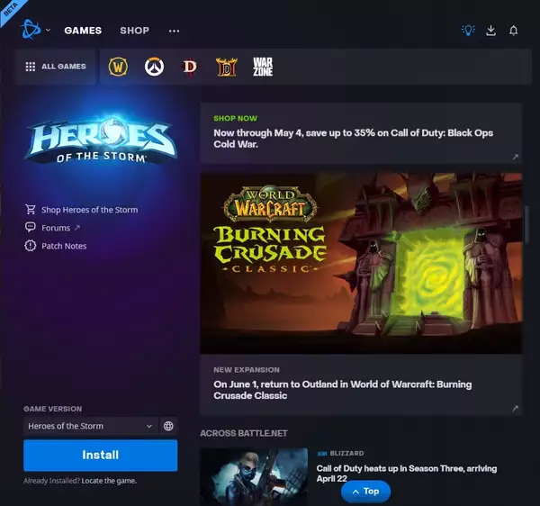 Quand la date de sortie de Burning Crusade Classic est-elle divulguée?