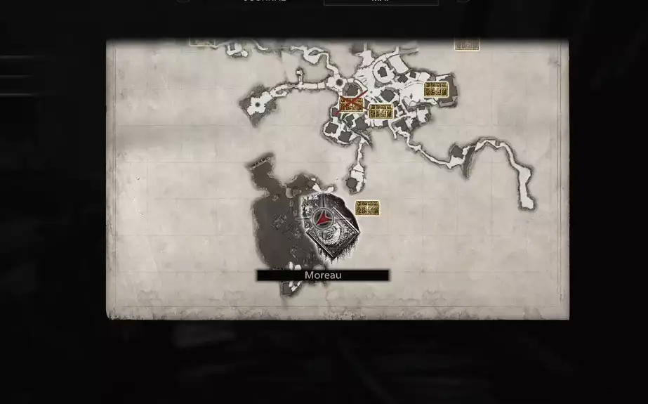 Resident Evil Village où se trouve la manivelle