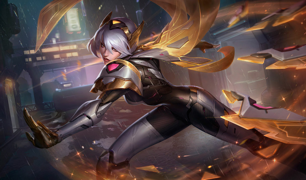 League of Legends PROJET skin Irelia Prestige