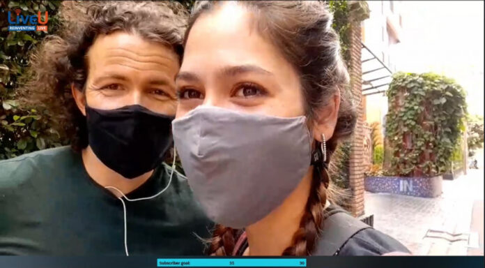 Le couple de streamers Twitch, Tullulah et Gaspard, de Awkwards_Travel réunis
