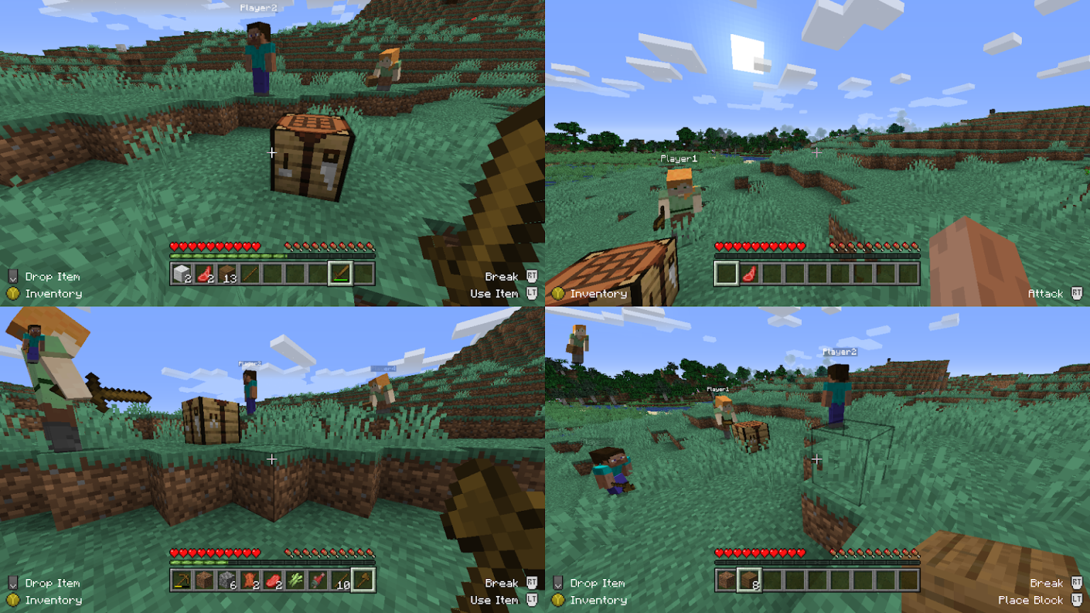 Comment Faire Un Troll Dans Minecraft Console En écran Partagé
