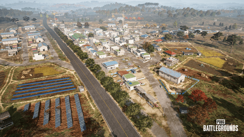 PUBG Taego Map meilleurs sites d'atterrissage
