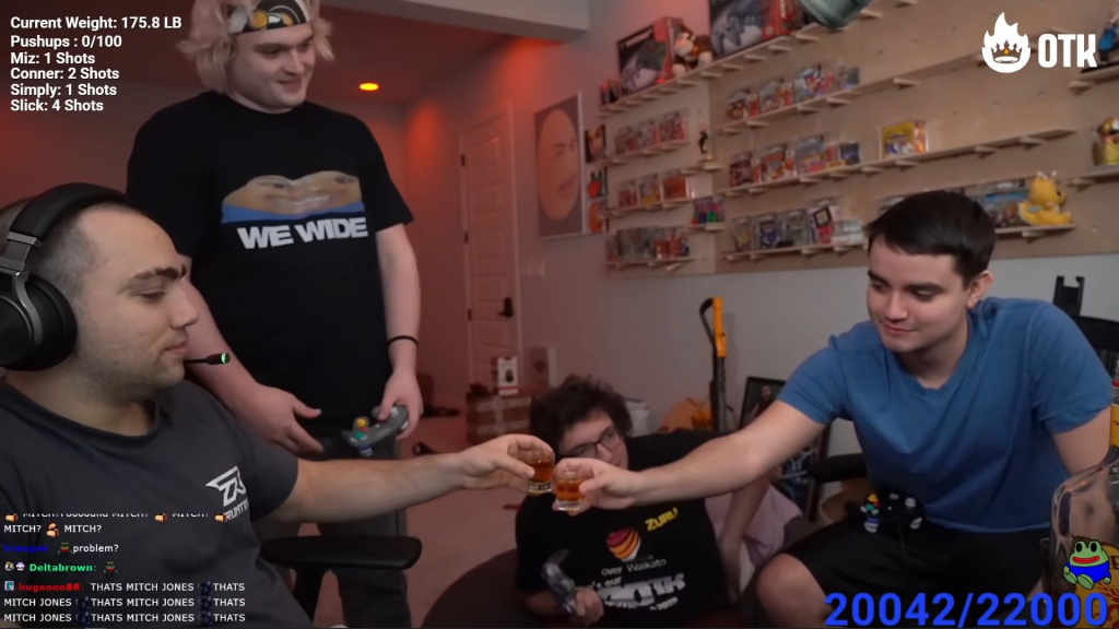 xqc mizkif vendredi boules de feu h3h3 productions hasan trainwrecks jeux de hasard