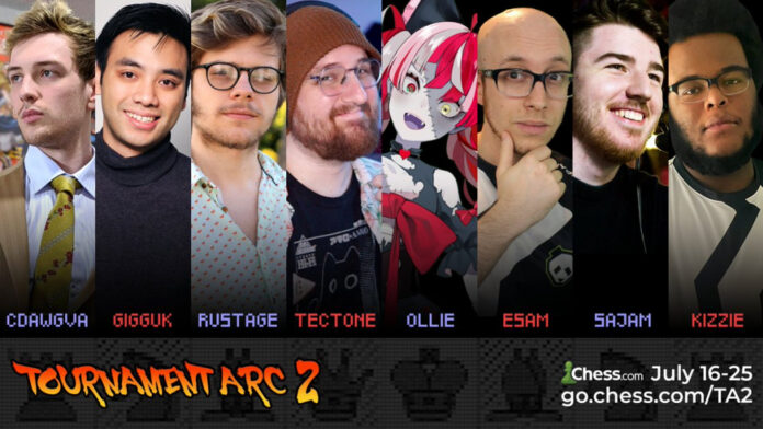 Chess Tournament Arc 2 : programme, format, joueurs, cagnotte, comment regarder, et plus
