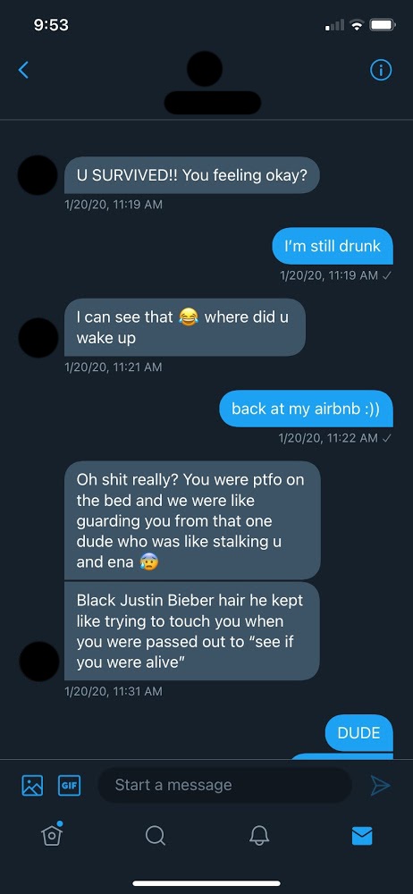 adrianah lee fou slick exposé ivre incident