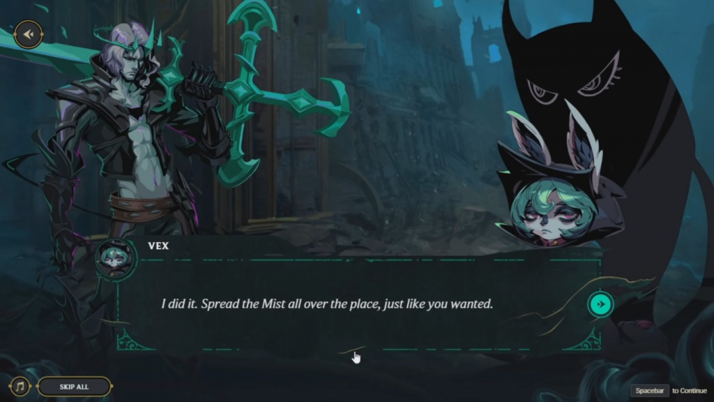 Événement League of Legends Vex Sentinels