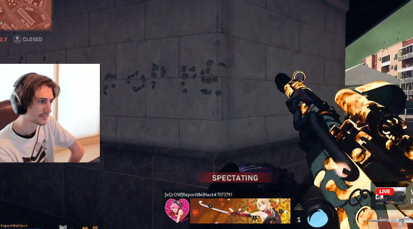messages de balle de pirate informatique xqc