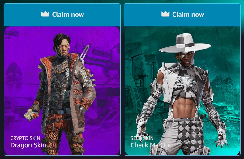 Peaux de jeu Apex Legends Prime