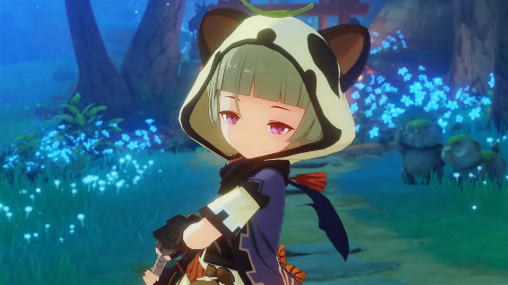 Capture de gameplay de Genshin Impact Sayu