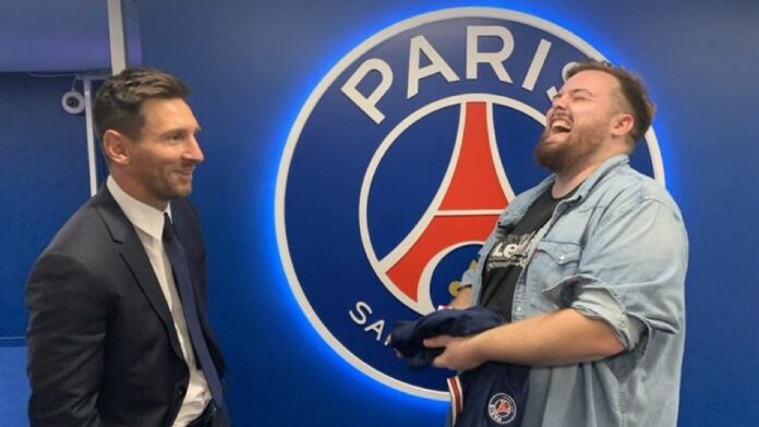 Messi fait ses débuts sur Twitch et envoie un message au chat d'Ibai lors de la révélation du PSG
