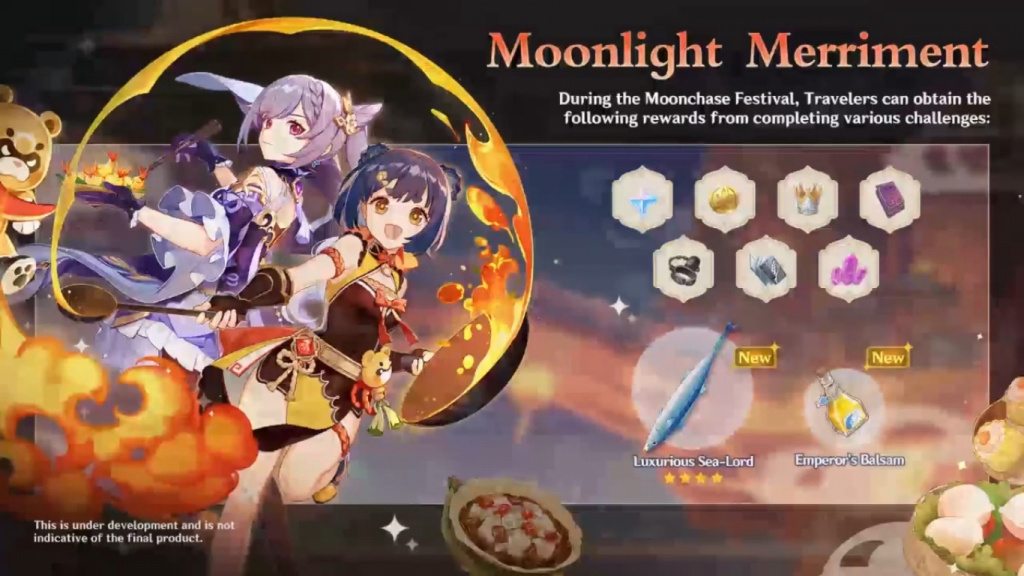 Genshin Impact 2.1 Moonchase Joyeux