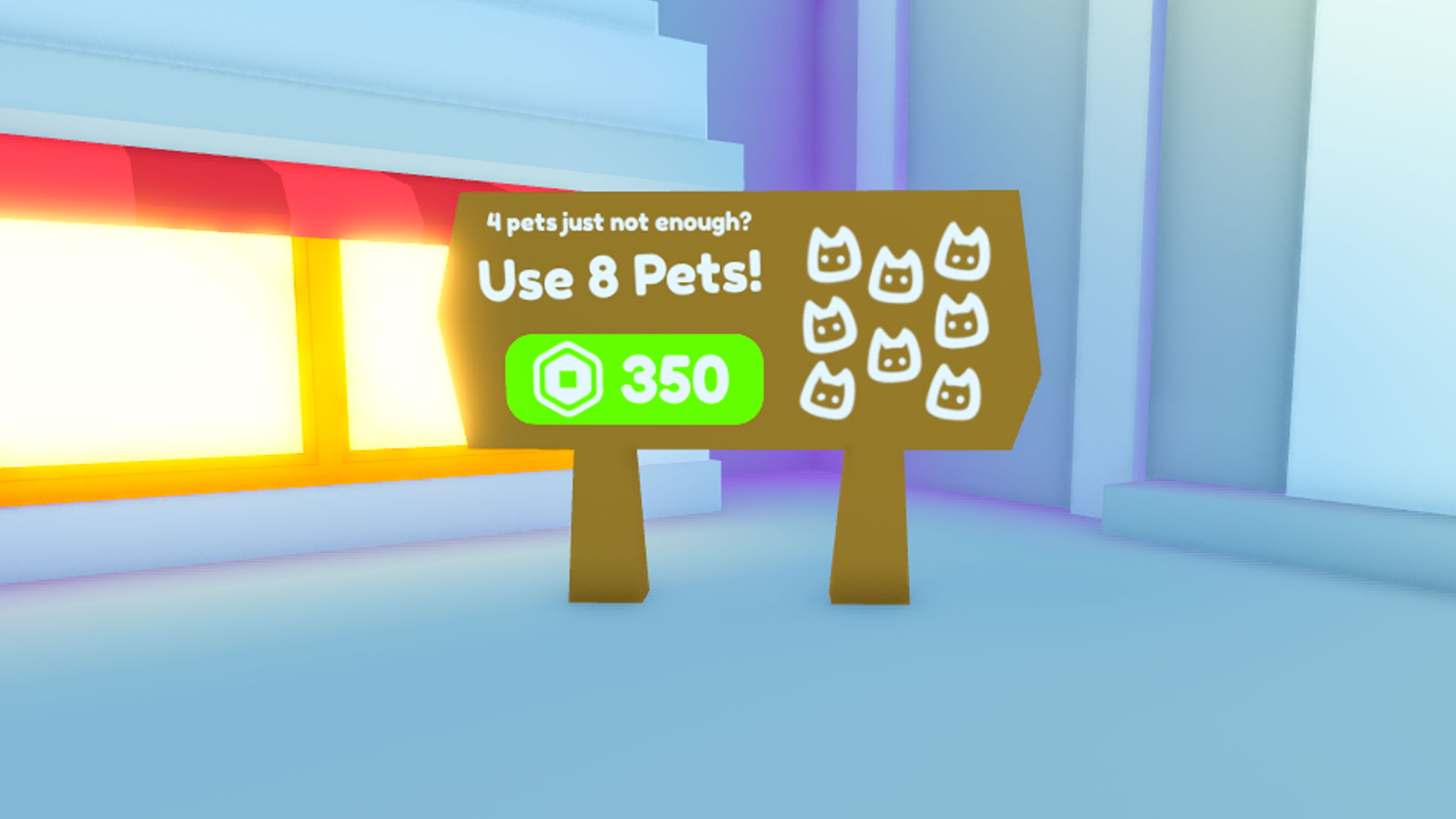 Pet Simulator X - Pass de jeu équipé de 8 animaux
