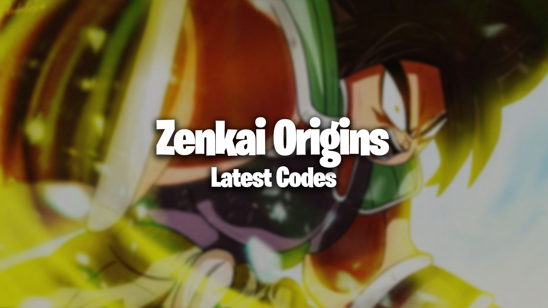 Codes d'origine Zenkai