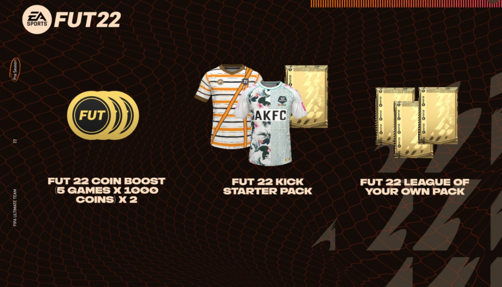 Calendrier de début des récompenses de pré-saison FUT 22