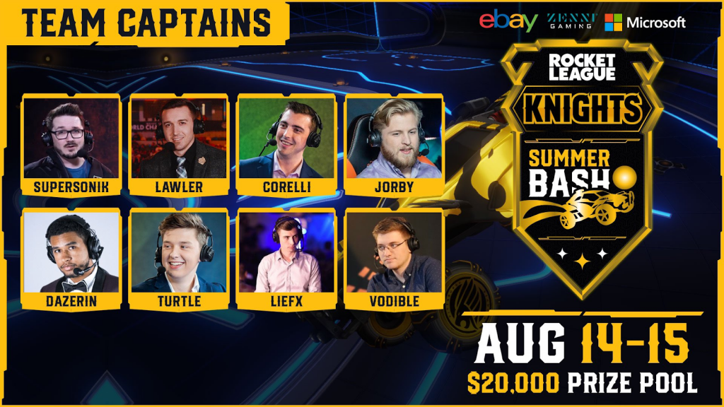 chevaliers de pittsburgh, rlcs, ligue de fusée, fête d'été, courant, comment regarder, programme, temps, équipes, format