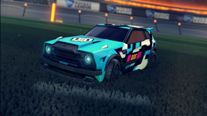 Boutique d'articles de la Rocket League pour ajouter des décalcomanies esport à domicile et à l'extérieur
