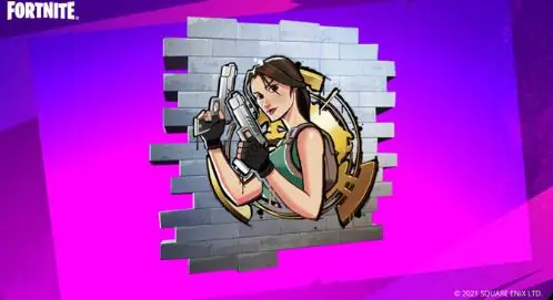 code de pulvérisation gratuit Fortnite lara croft comment échanger obtenir