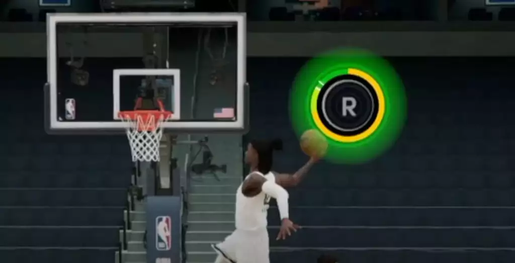 NBA 2K22 Dunk Meter Ja Morant vert