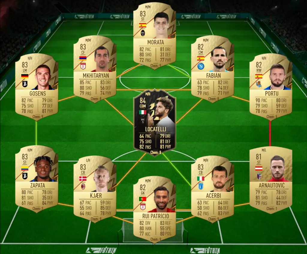FIFA 22 Fekir SBC pas cher