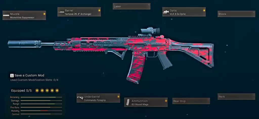 grau warzone saison 4 chargement appel de devoir configuration de la classe armurier
