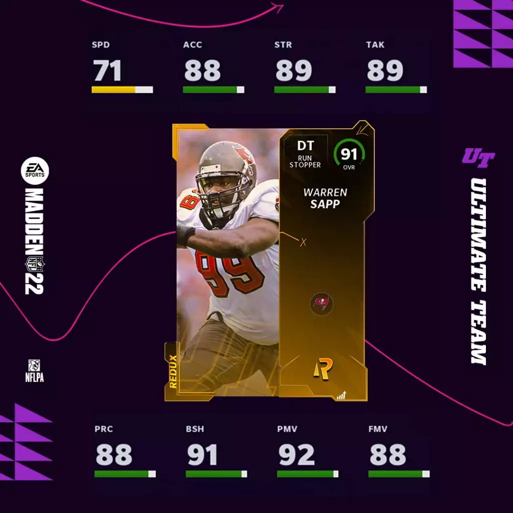 Madden 22 Warren Sapp Redux