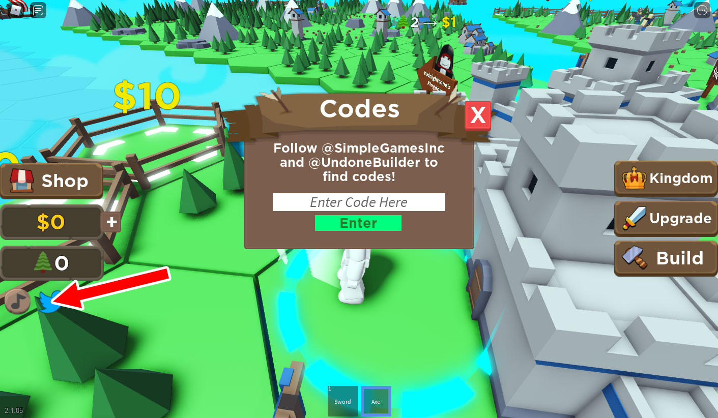 Mon royaume codes échanger