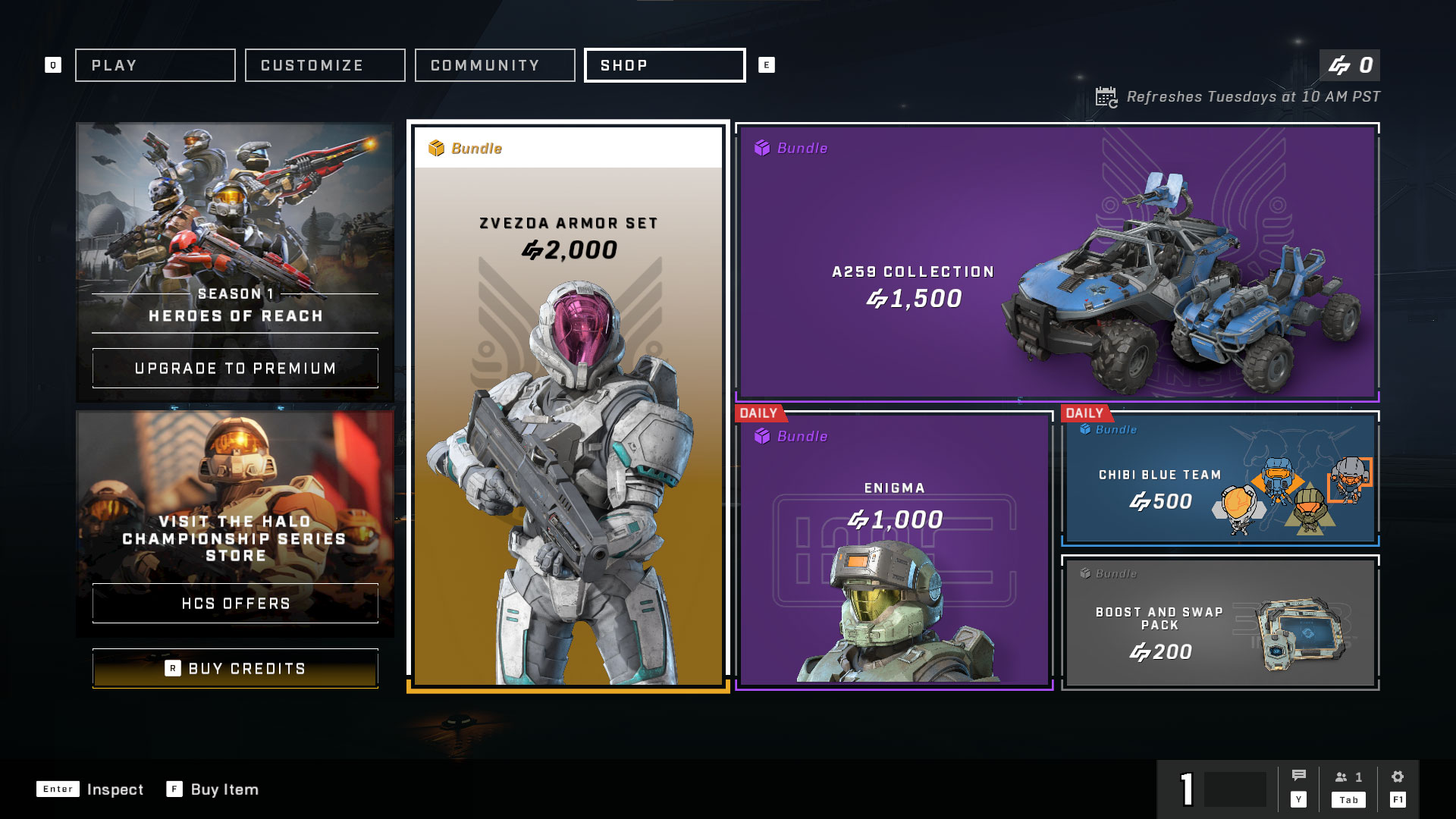 Comment obtenir des crédits dans Halo Infinite
