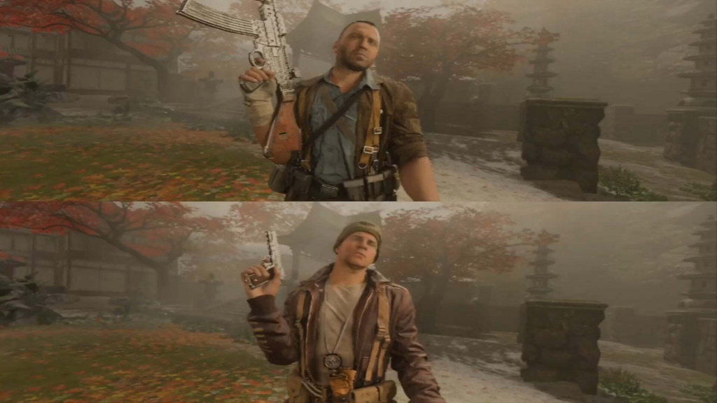 Écran partagé COD Vanguard : zombies et co-op multijoueur sur canapé