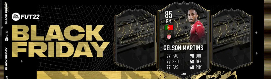 FIFA 22 Gelson Martins Vendredi fou SBC