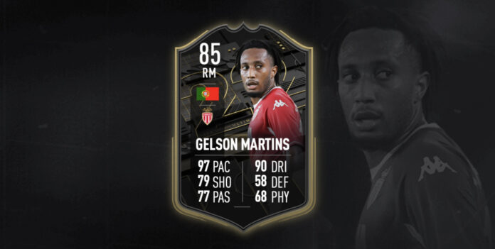 FIFA 22 Gelson Martins Black Friday SBC
