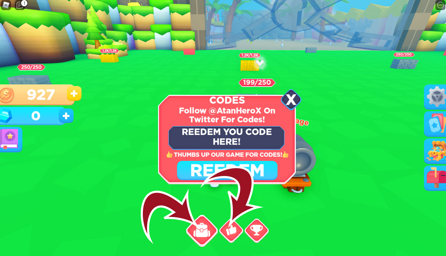 Rachat de codes Cannon Simulator