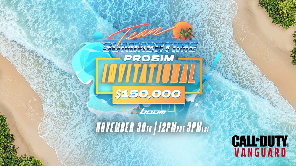 COD Vanguard TST Prosim Invitational comment regarder les joueurs des équipes au format horaire de diffusion.