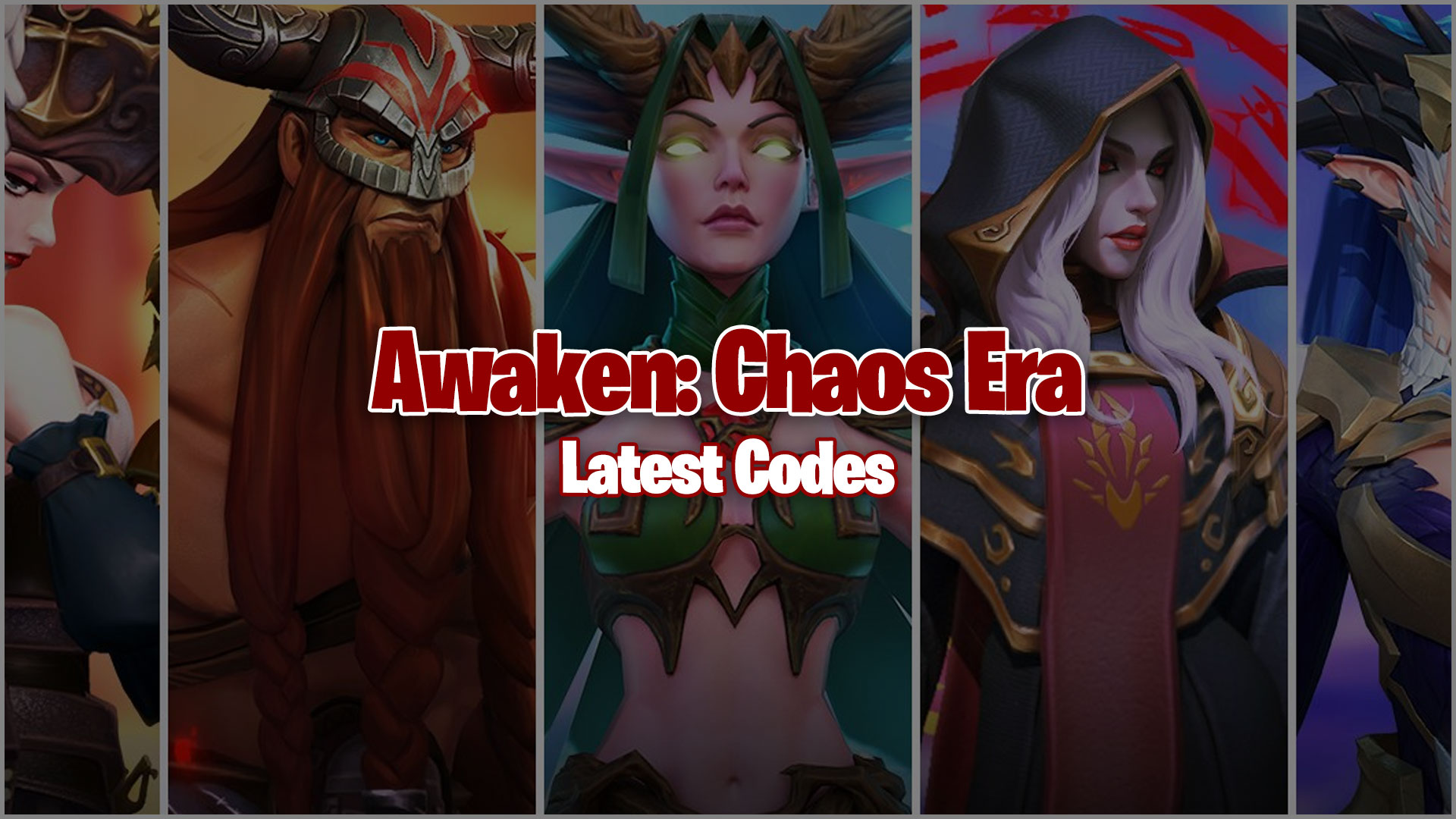 Éveillez les codes de l'ère du chaos