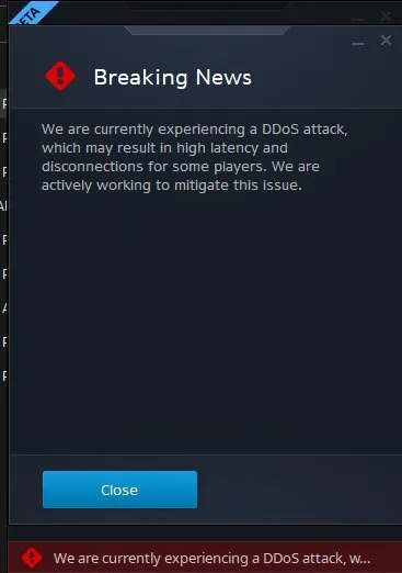 blizzard ddos attaque Overwatch Call of Duty Warzone Hearthstone Diablo