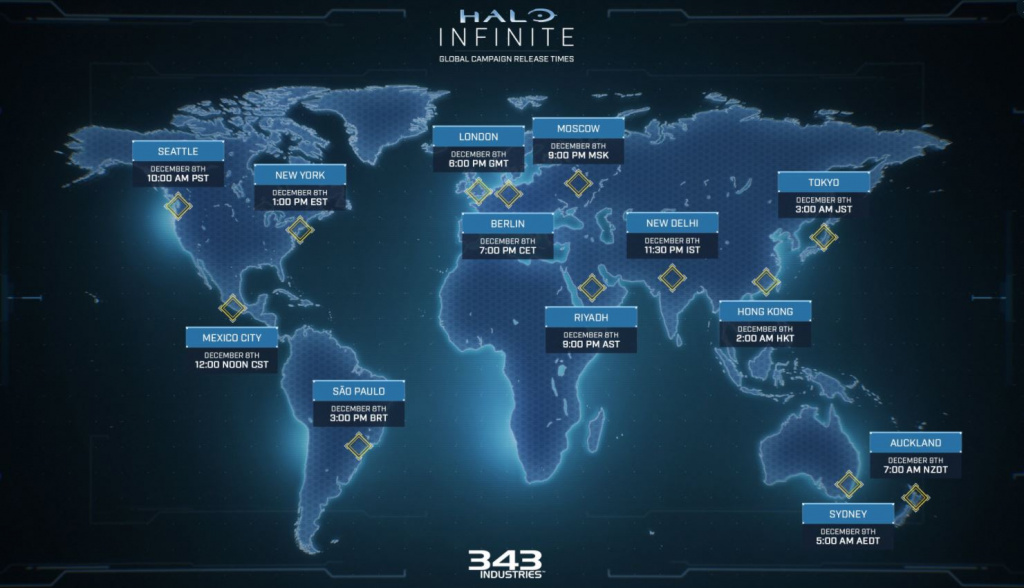 Heure de sortie de Halo Infinite - quand la campagne se débloque-t-elle ?