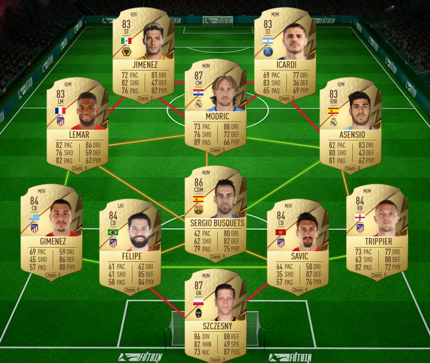 Vasquez LaLiga SHowdown SBC