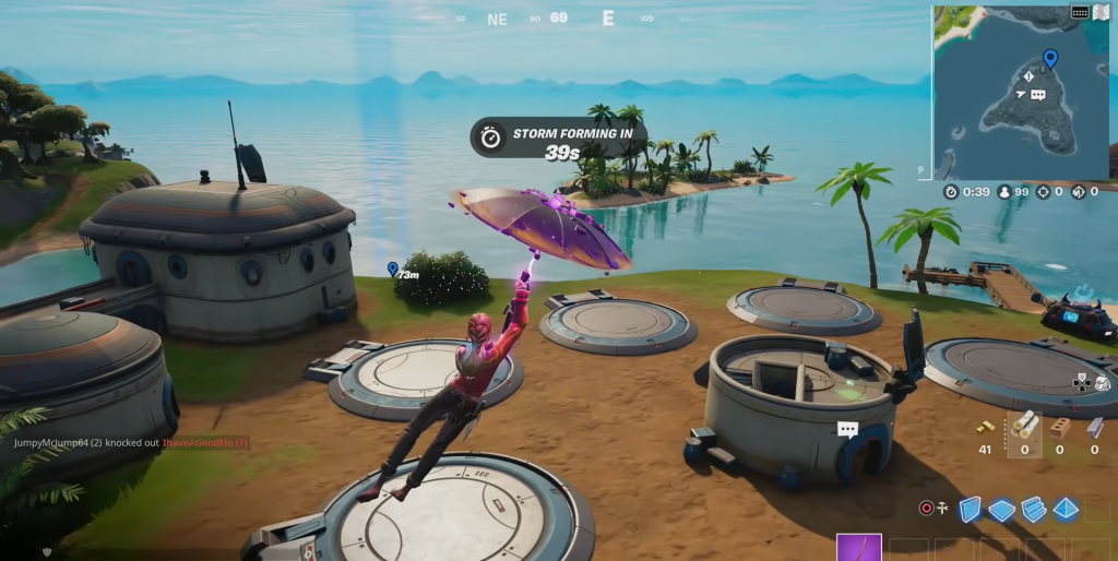 Où est le Launchpad dans Fortnite Chapter 3 Season 1 Where is the launchpad in Fortnite Chapter 3 Season 1