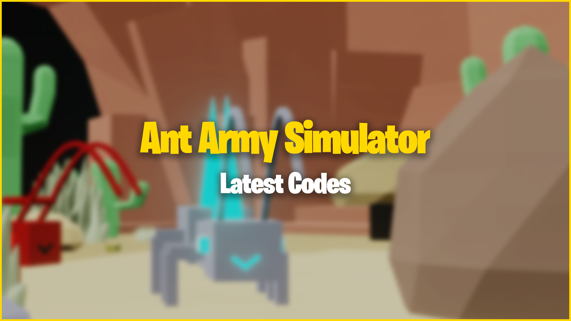 Codes de simulateur d'armée de fourmis