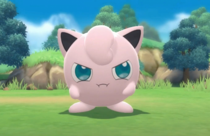 Catching Jigglypuff in Pokémon Brilliant Diamond and Shining Pearl