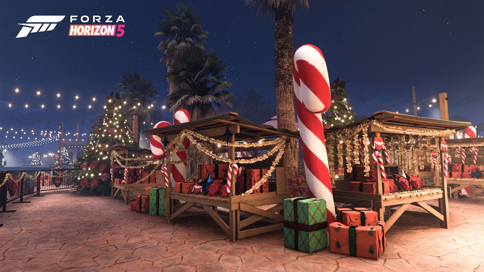 Comment trouver le marché de vacances Mulege dans Forza Horizon 5