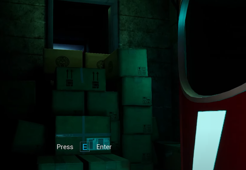 Emplacement du Party Pass dans la faille de sécurité de la FNAF