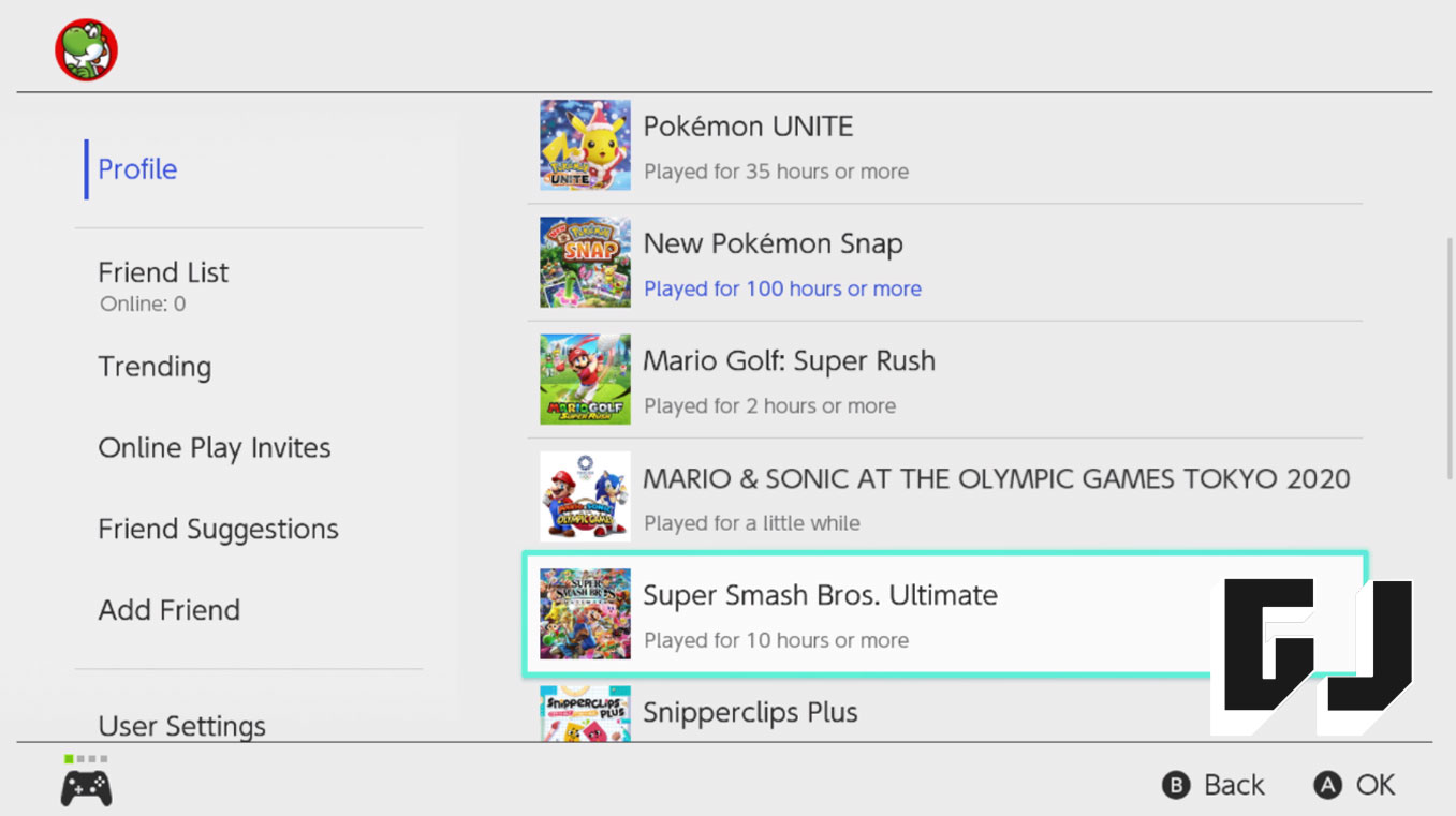 Comment vérifier les heures de jeu sur Nintendo Switch