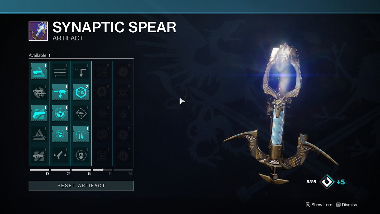 Comment obtenir l'artefact de la saison 16 dans Destiny 2