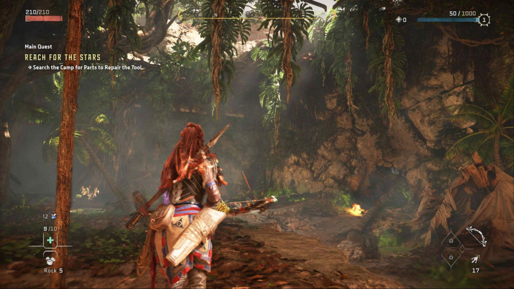 horizon interdit ouest pullcaster grappin guide comment obtenir
