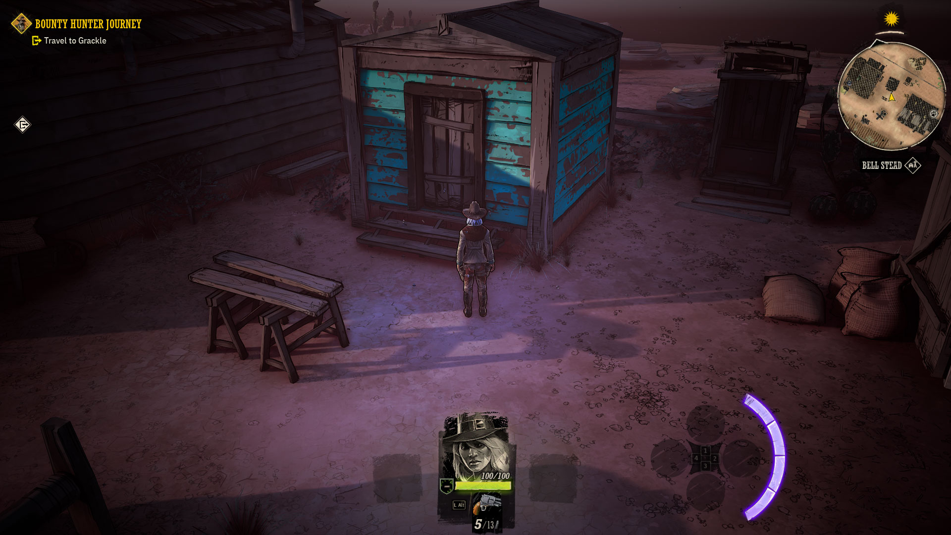 Où trouver la clé du hangar à Weird West