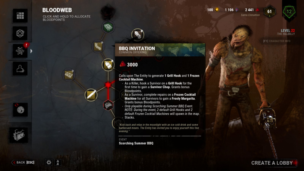 Objets du 6e anniversaire de Dead by Daylight