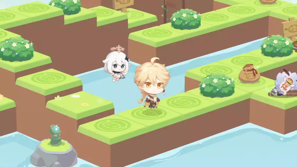 genshin impact guide des événements nouvelle aventure allons-y comment jouer au mouvement du plateau pièces d'aventure événements aléatoires paimon