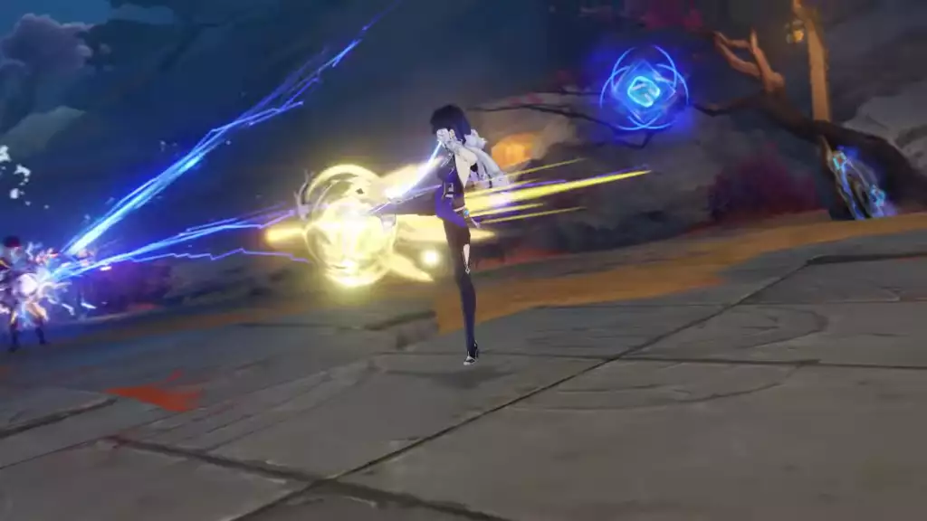 Genshin impact guide des armes aqua simulacra matériaux d'ascension série guyun