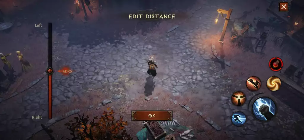 Diablo Immortal Accessibility propose des boutons de compétence de repositionnement