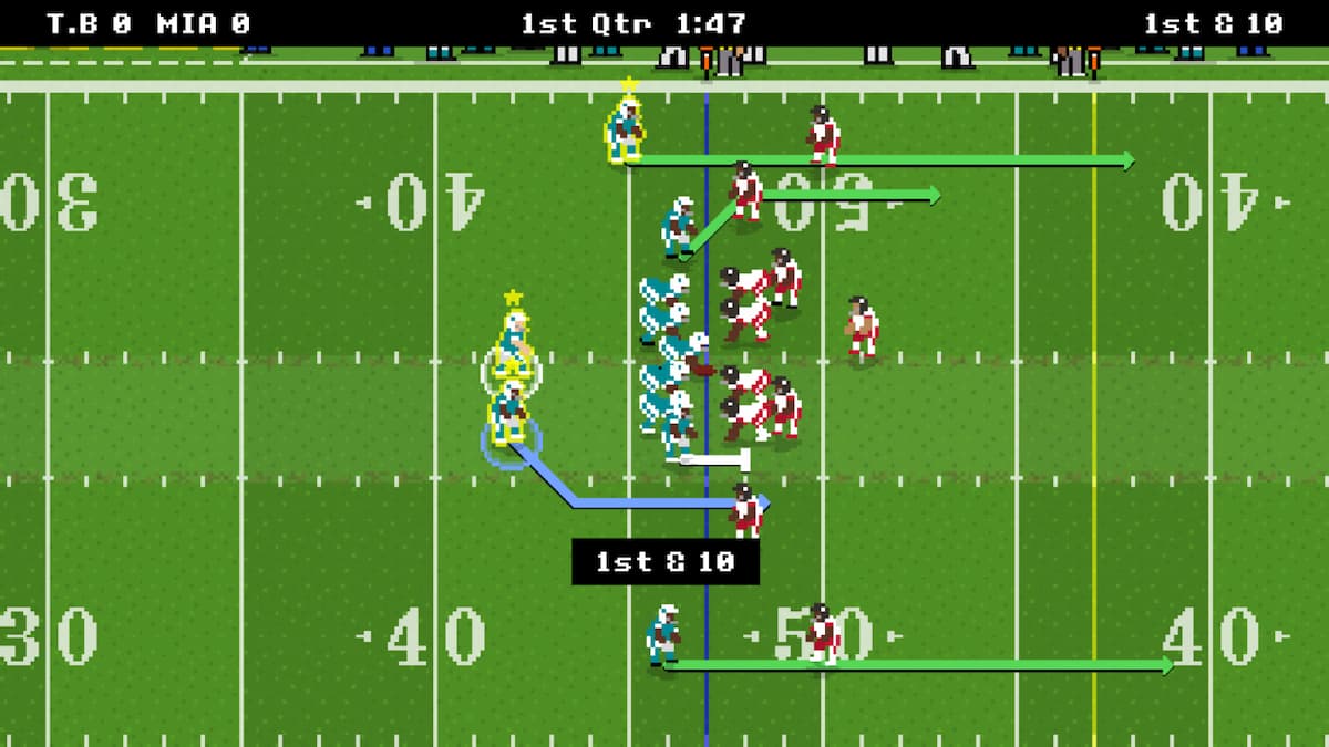 Jeu mobile de bol rétro